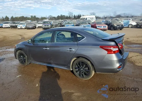 2018 Nissan Sentra Sr из США, поврежденный, VIN 3N1AB7AP7JY338900